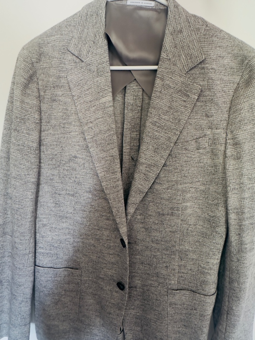 Reiss light grey sports blazer